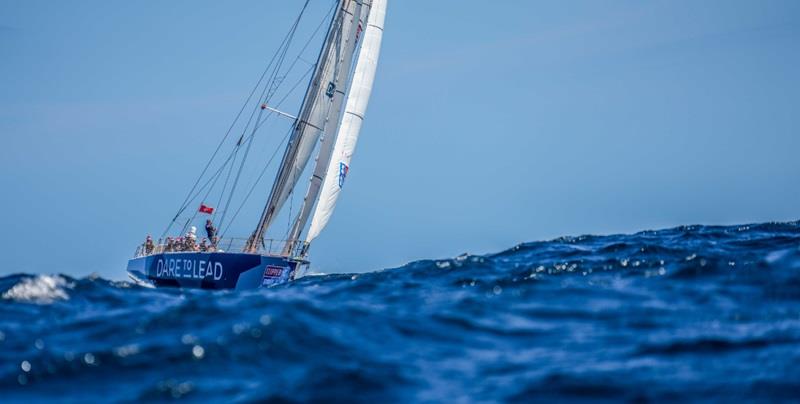 Dare To Lead crosses the Finish Line - Race 5: Sta-Lok Endurance Test  - photo © Clipper Race