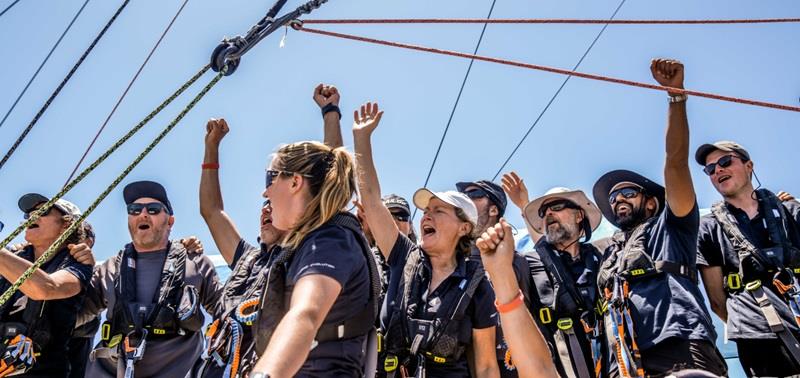 UNICEF team celebrate in Newcastle - Race 5: Sta-Lok Endurance Test  - photo © Clipper Race