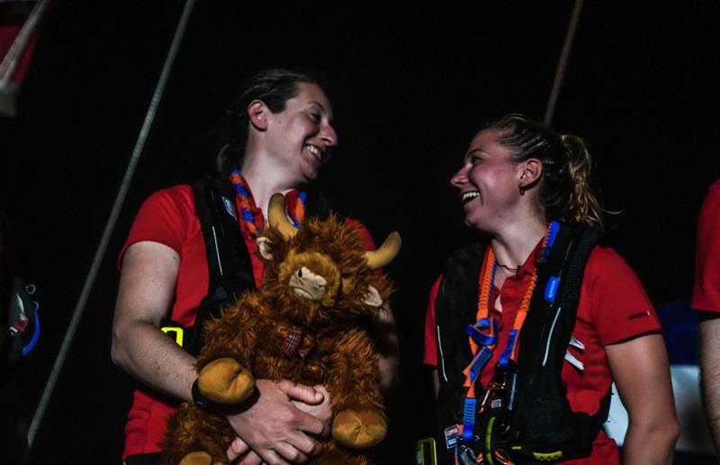 Our Isles and Oceans Ambassador Diorbhail Wentworth, and Ella Nieper - Race 5: Sta-Lok Endurance Test  photo copyright Clipper Race taken at  and featuring the Clipper 70 class