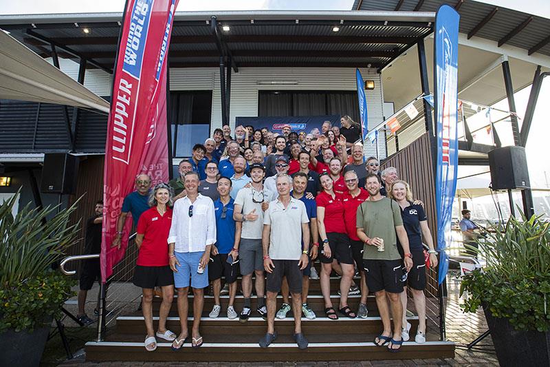 Leg 4 leavers celebrating their epic achievement - Clipper Race 6 - photo © Brooke Miles Photography