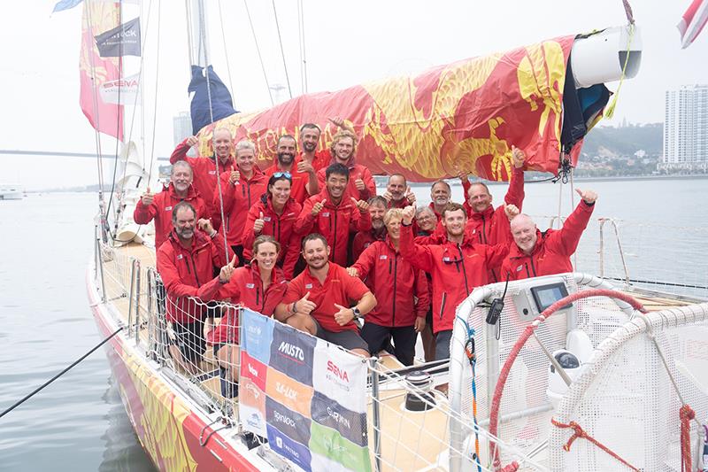 Two Chinese teams take top two podiums in 7th stage of Clipper Round