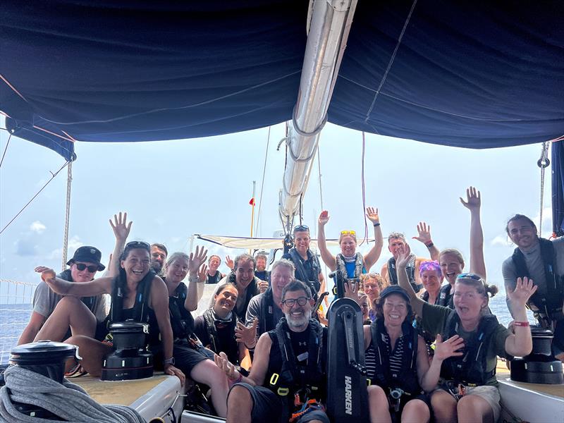 Team photo on board Unicef - photo © Clipper Race