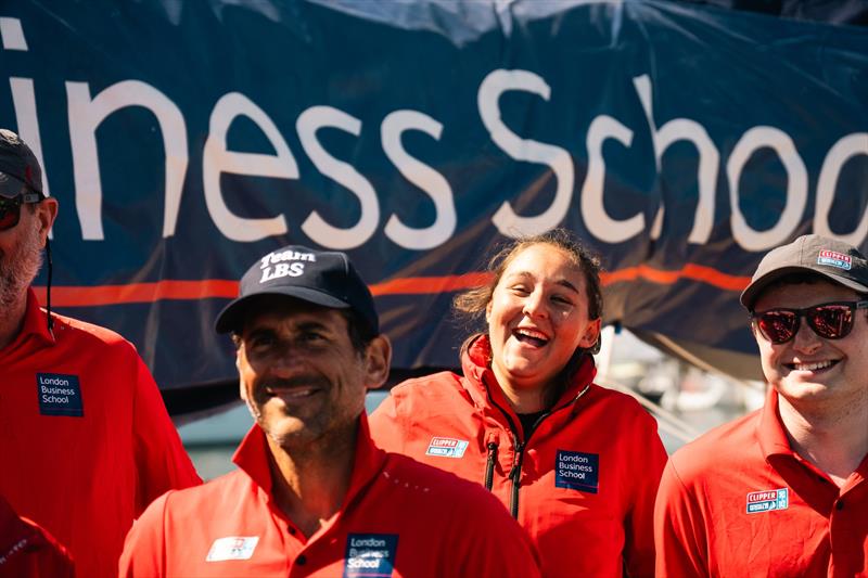 Lucy Stocks on board Team London Business School photo copyright Sunayana Vinay taken at  and featuring the Clipper 70 class