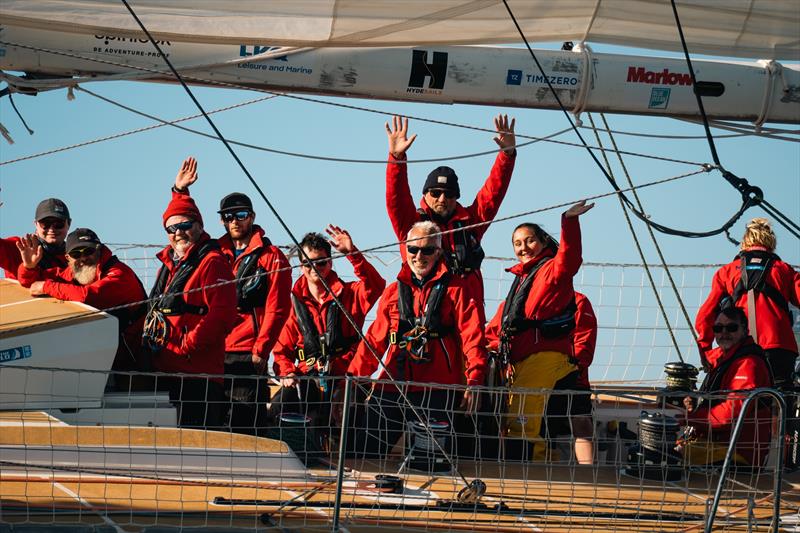 Lucy Stocks on board Team London Business School - photo © Sunayana Vinay