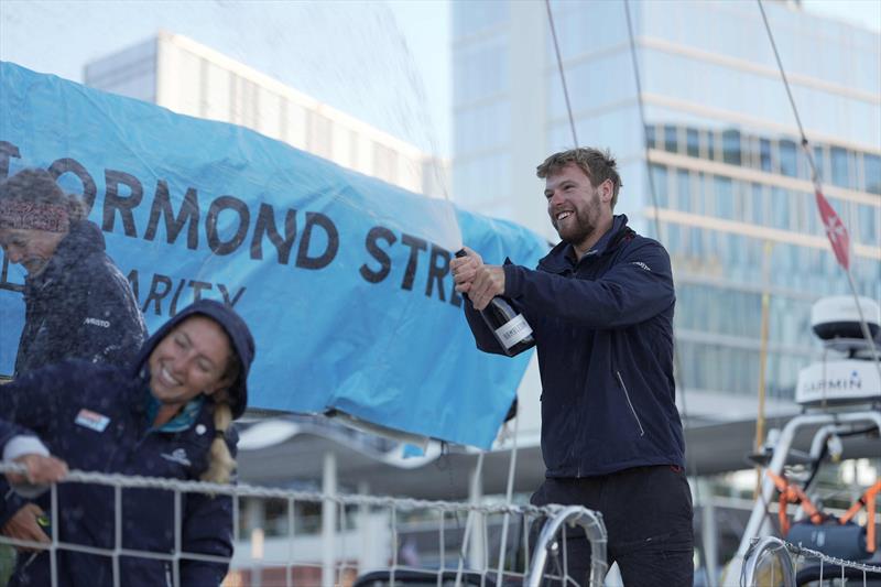 Skipper Oli Irvine will go down in the Clipper Race history books for winning the overall race by the end of Leg 7 - photo © Clipper Race