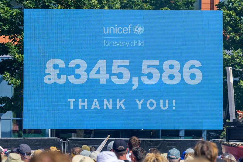 The Clipper Race and UNICEF celebrate 10 years of partnership - photo © Clipper Round The World Race