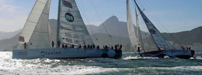 Start of Race 2 in the Clipper Round the World Yacht Race 2015-16 - photo © Clipper Ventures