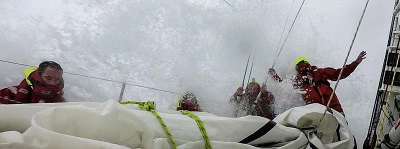 Onboard Derry~Londondonerry~Doire during Race 2 of the Clipper Round the World Yacht Race 2015-16 - photo © Clipper Ventures