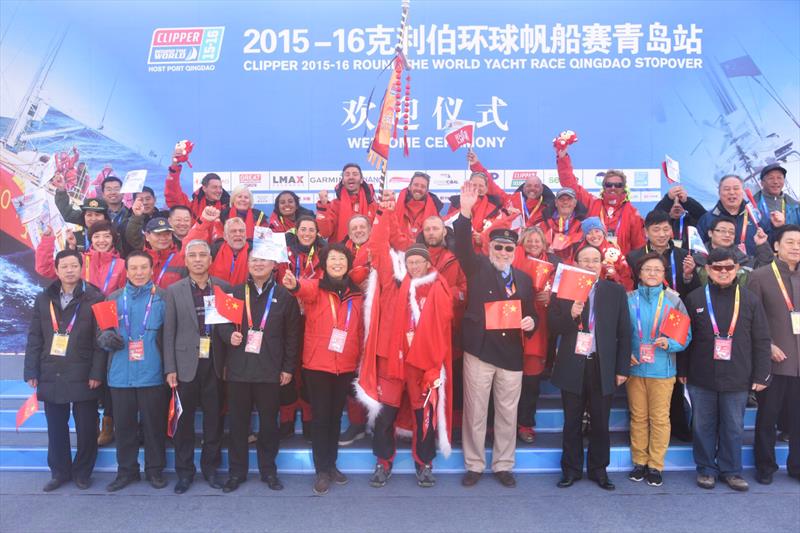 Derry Londonderry Doire wins Race 8 into Qingdao - photo © Clipper Ventures