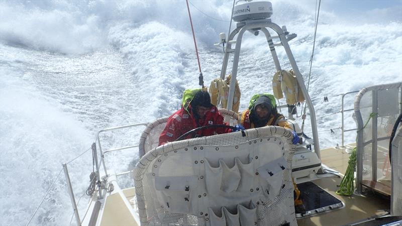 Clipper Race crew racing on board Visit Seattle across the Pacific Ocean - photo © Clipper Ventures