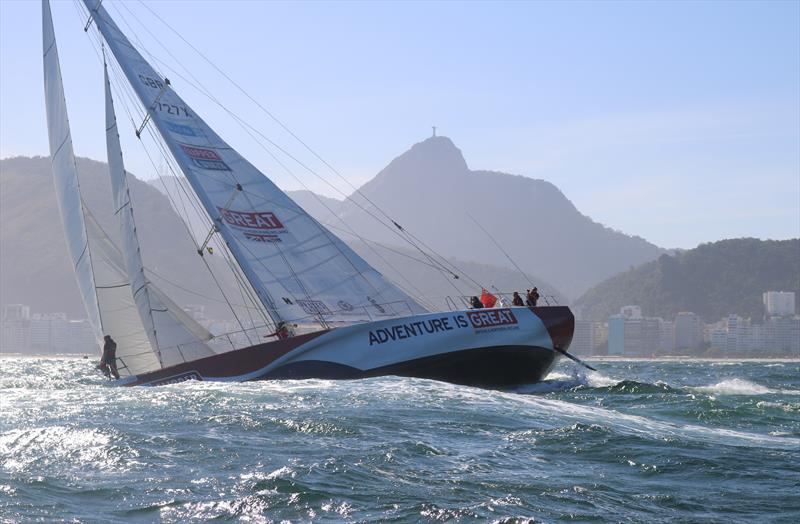 GREAT Britain yacht departs Rio photo copyright Clipper Ventures taken at  and featuring the Clipper Ventures class