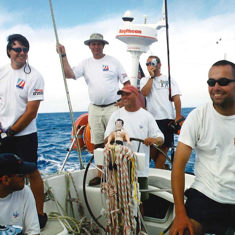 Alex Thomson during the 1998-99 Clipper Race photo copyright Clipper Ventures taken at  and featuring the Clipper Ventures class