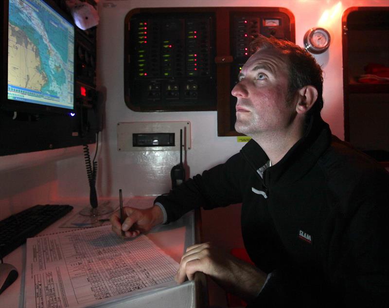 Skipper Mark Light onboard Derry-Londonderry during the Clipper 2011-12 Round the World Yacht Race - photo © onEdition