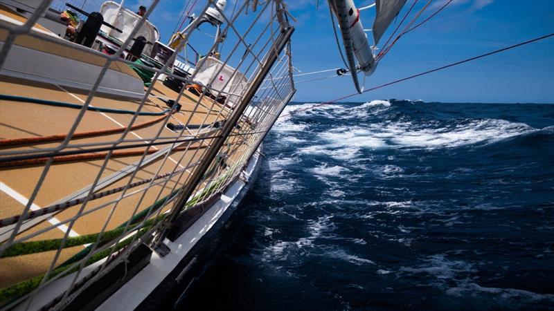 Sailing in the North Atlantic from the USA to UK in the Clipper 2019-20 Race  - photo © clipperroundtheworld.com