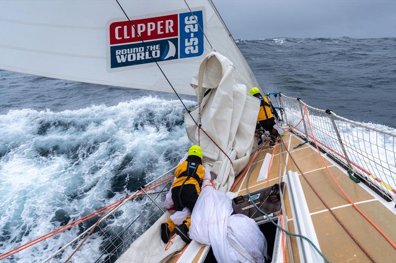Clipper Race sailors conquer the Roaring Forties  - photo © Clipper Race