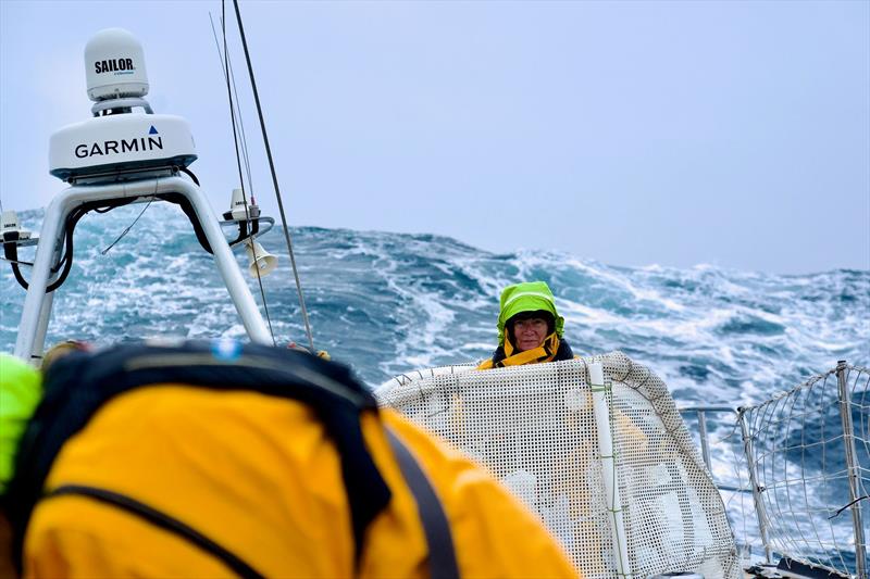 Conditions in the North Pacific on the 2023-24 edition - photo © Clipper Race