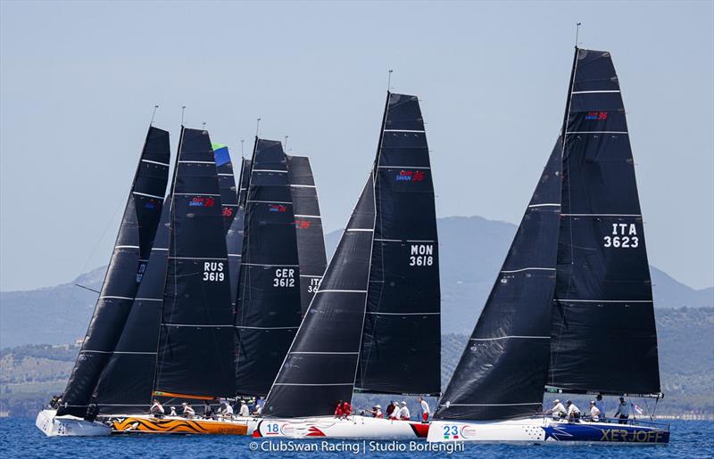 Swan Tuscany Challenge photo copyright ClubSwan Racing - Studio Borlenghi taken at Yacht Club Isole di Toscana and featuring the ClubSwan 36 class