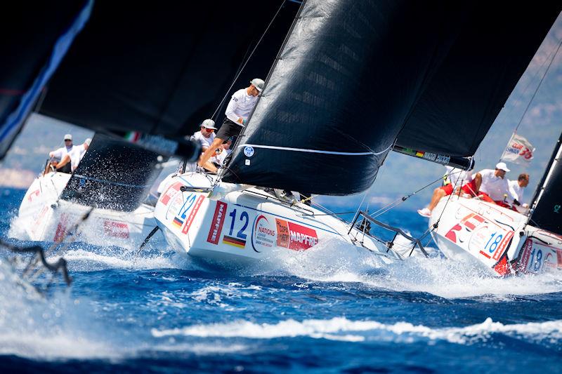 Goddess, ClubSwan 36 on day 1 of the 40th Copa del Rey MAPFRE photo copyright María Muiña / Copa del Rey MAPFRE taken at Real Club Náutico de Palma and featuring the ClubSwan 36 class