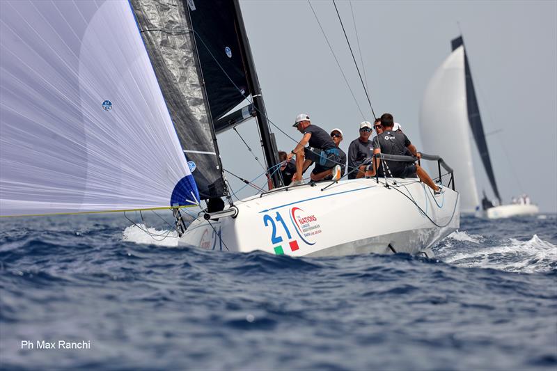 The Nations Trophy, Porto Cervo - Day 2 photo copyright Max Ranchi / www.maxranchi.com taken at Yacht Club Costa Smeralda and featuring the ClubSwan 36 class