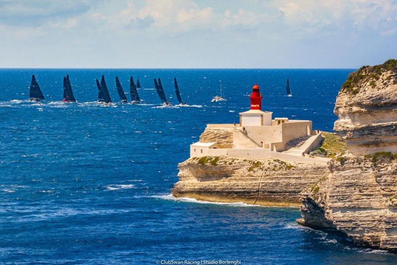 ClubSwan Racing off Bonifacio, France - photo © ClubSwan Racing / Studio Borlenghi