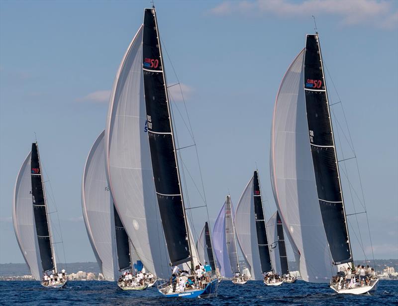 28 Swan One Designs from 11 nations racing in Palma on day 2 of The Nations Trophy photo copyright Nautor's Swan / Studio Borlenghi taken at Real Club Náutico de Palma and featuring the ClubSwan 50 class