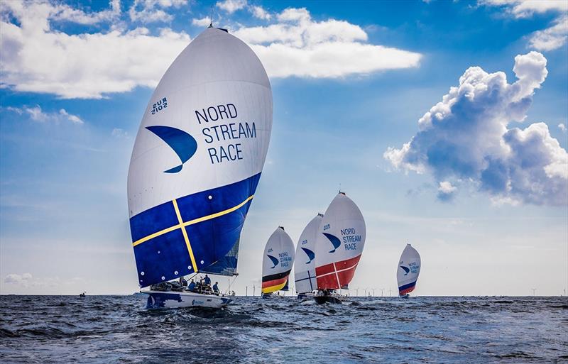 Premiere at the Kiel Week: The five new ClubSwan50 yachts from Saint Petersburg Yacht Club will be an eye catcher for fans, sailors and spectators. - photo © Lars Wehrmann / Nord Stream Race