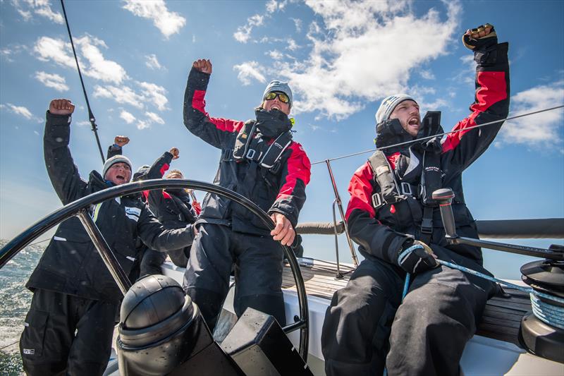 The Swedish KSSS on the second leg of the Nord Stream Race photo copyright NSR / Andrey Sheremetev taken at  and featuring the ClubSwan 50 class