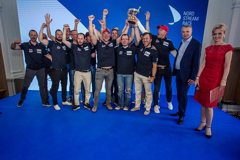 The Russians are the winner - 2019 Nord Stream Race photo copyright NSR / Anya Semeniouk taken at  and featuring the ClubSwan 50 class