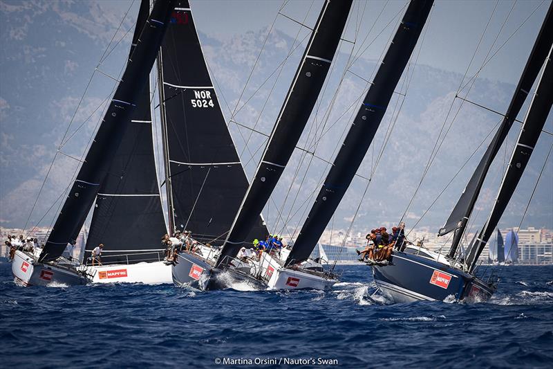 Swan One Design at Copy Del Rey MAPFRE 2019 photo copyright Martina Orsini taken at Real Club Náutico de Palma and featuring the ClubSwan 50 class