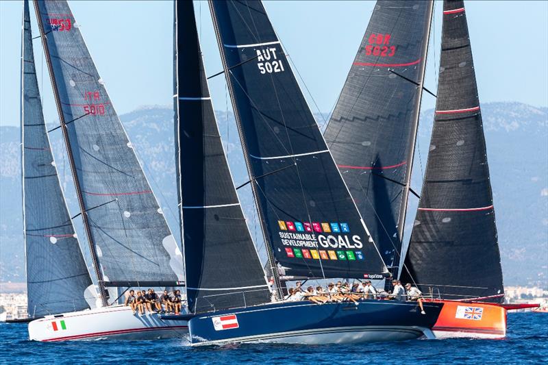 The Nations Trophy 2019 - Day 1 photo copyright Nautor's Swan taken at Real Club Náutico de Palma and featuring the ClubSwan 50 class