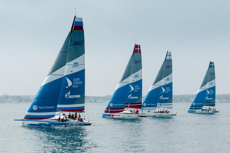 The NSR fleet offshore Copenhagen - photo © Nord Stream Race / Marina Semenova