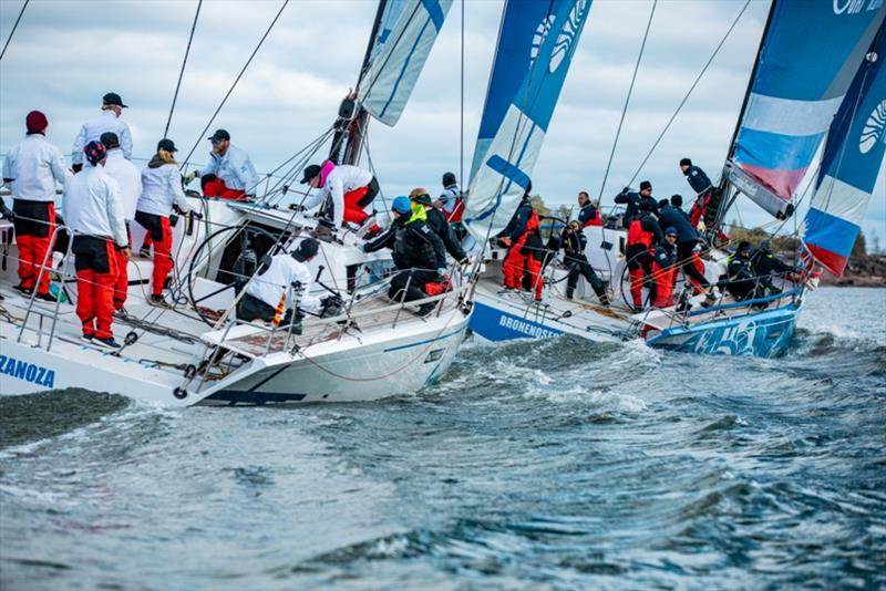 Tight races in Helsinki between the Fins and the Russians - Nord Stream Race 2021 photo copyright Nord Stream Race / Kristina Riaguzova taken at Helsingfors Segelklubb and featuring the ClubSwan 50 class