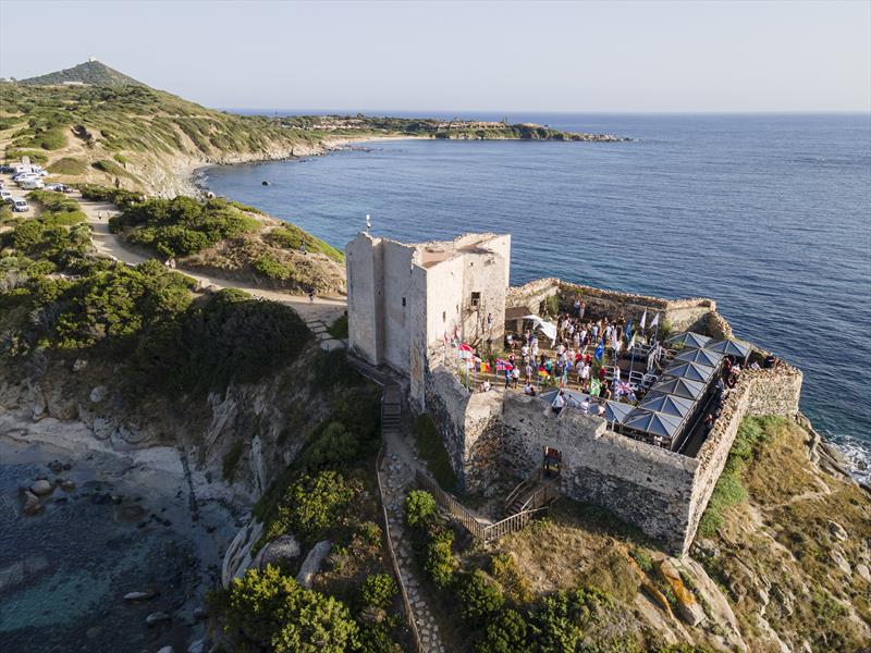 2022 Swan Sardinia Challenge opening cocktail - photo © Andrea Pisapia