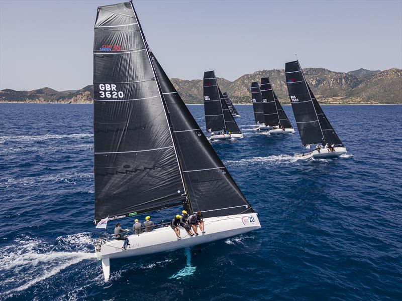 2022 Swan Sardinia Challenge photo copyright Andrea Pisapia taken at  and featuring the ClubSwan 50 class