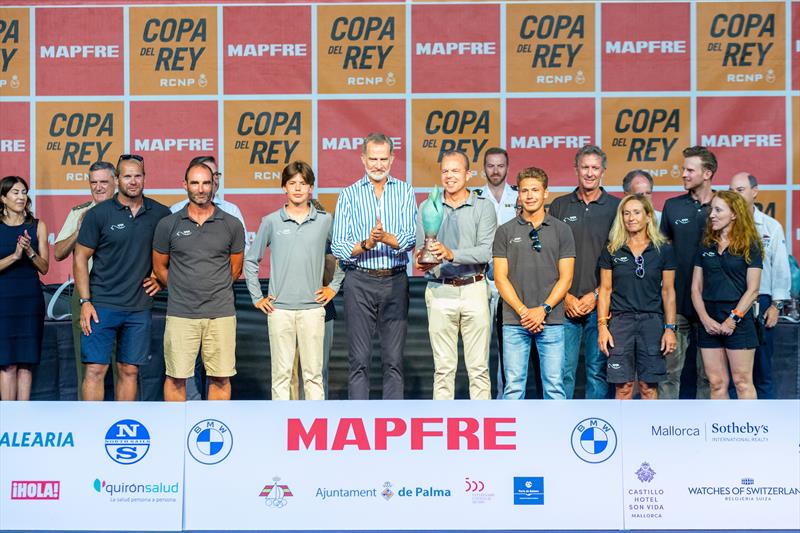 Hatari, winner in ClubSwan 50 photo copyright María Muiña / Copa del Rey MAPFRE taken at Real Club Náutico de Palma and featuring the ClubSwan 50 class