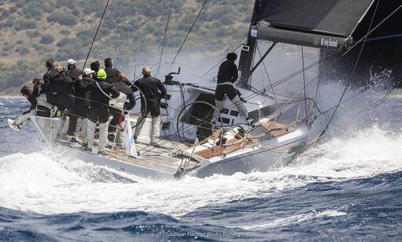 Drifter Sail - Club Swan 50 - Swan Sardinia Challenge - The Nations League 2023 - Villasimius, Sardinia  - June 2023 photo copyright Stefano Gattini taken at  and featuring the ClubSwan 50 class