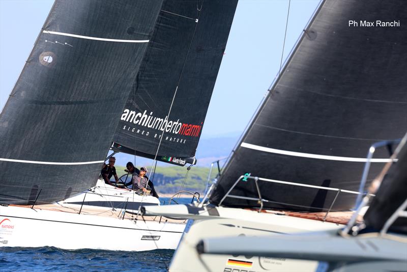 Swan OD Worlds in Scarlino, Italy Practice Race photo copyright Max Ranchi / www.maxranchi.com taken at Yacht Club Isole di Toscana and featuring the ClubSwan 50 class