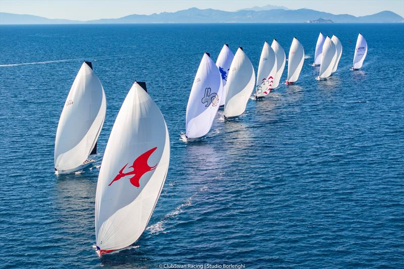 Swan Tuscany Challenge 2025 photo copyright ClubSwan Racing / Studio Borlenghi taken at  and featuring the ClubSwan 50 class