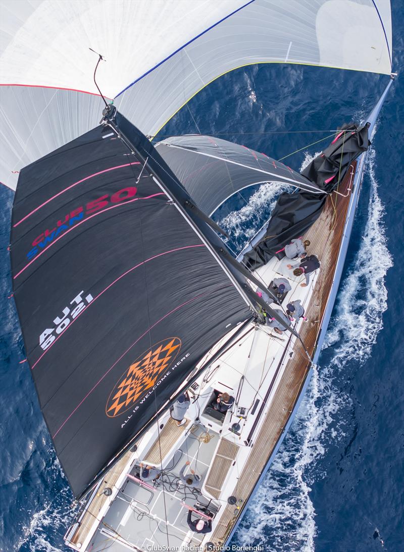 Nations Trophy 2025 in Saint-Tropez photo copyright ClubSwan Racing / Studio Borlenghi taken at Société Nautique de Saint-Tropez and featuring the ClubSwan 50 class