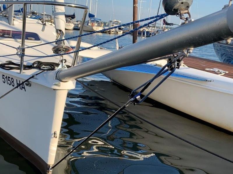 Featured on these bobstays are Colligo Marine Line Terminators and Spinnaker Furlers. photo copyright Colligo Marine taken at  and featuring the  class