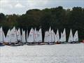 A crowded startline during the Comet Nationals 2026 at Chipstead &copy; Norah Jaggers