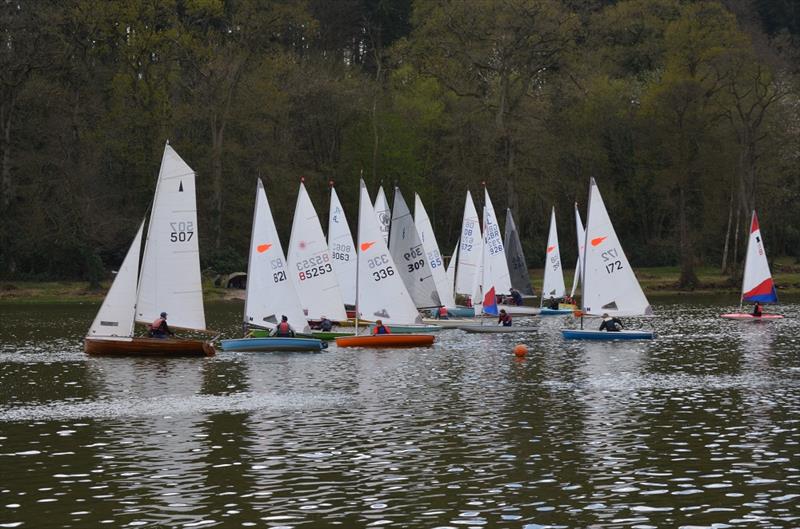 Gilmer Cup Race at Bristol Avon SC photo copyright Sherilyn Elmes taken at Shearwater Sailing Club and featuring the Comet class
