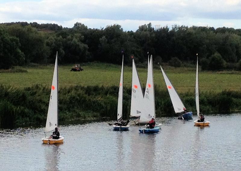 Comets at Severn photo copyright Keith Tunstill taken at Severn Sailing Club and featuring the Comet class