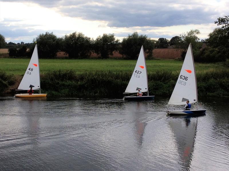 Comets at Severn photo copyright Keith Tunstill taken at Severn Sailing Club and featuring the Comet class