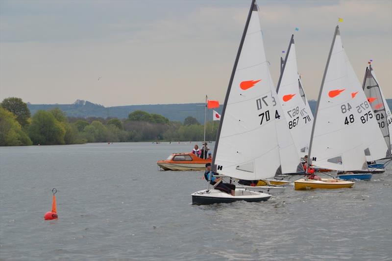 Seconds before the start of race 1 at the Comet Championship - photo © Comet class