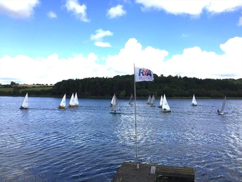 Comets at Cransley photo copyright Sue Bull taken at Cransley Sailing Club and featuring the Comet class