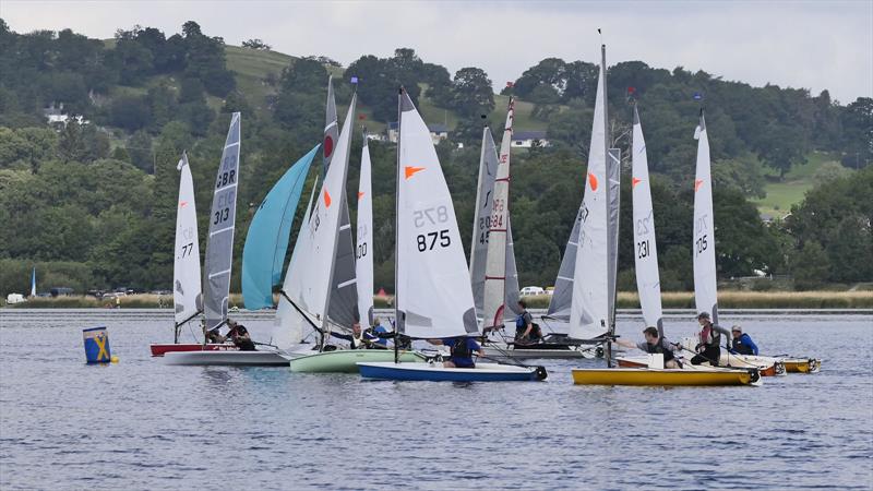 Comets at Bala photo copyright John Hunter taken at Bala Sailing Club and featuring the Comet class