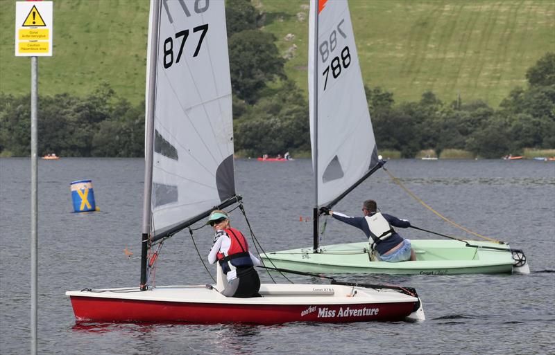 Comets at Bala photo copyright John Hunter taken at Bala Sailing Club and featuring the Comet class