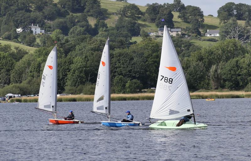 Comets at Bala photo copyright John Hunter taken at Bala Sailing Club and featuring the Comet class