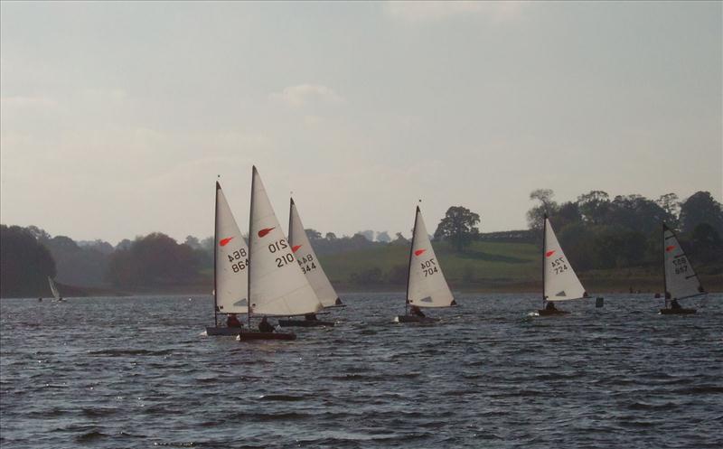Comets at Staunton Harold photo copyright Alan Bennett taken at Staunton Harold Sailing Club and featuring the Comet class
